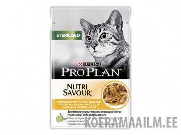 PURINA® PRO PLAN® Sterilised NutriSavour® kanaga kastmes 85g