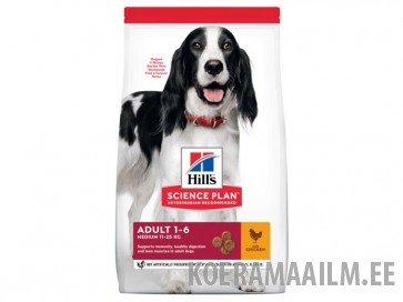Hill's Science Plan Canine Medium kanaga 2,5kg