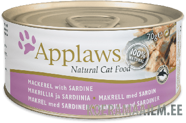 Applaws Cat konserv Mackerel with Sardine 70g