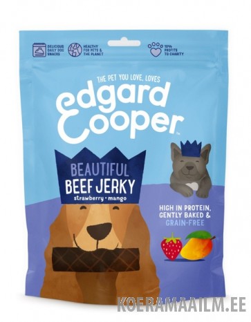 Edgard Cooper Beef Jerky koera maius 150 g