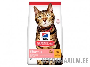 Hill's Science Plan Feline Adult Light kanaga 1.5kg