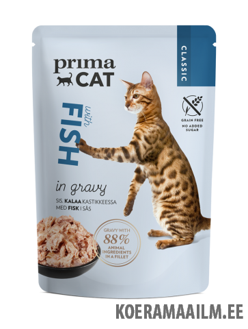 PrimaCat Classic kassieine kala kastmes 28x85g (KAST)