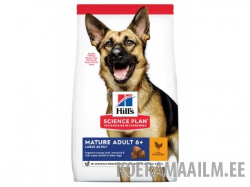 Hill’s Science Plan™ Canine Mature 6+ Large Breed with Chicken 14kg