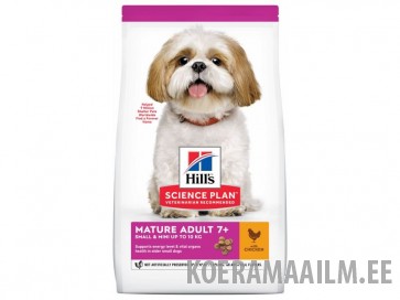 Hill's Science Plan Mature Adult 7+ Small&Mini with Chicken 1,5kg