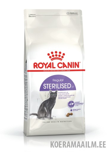 Royal Canin Sterilised 10kg + 2 kg TASUTA!
