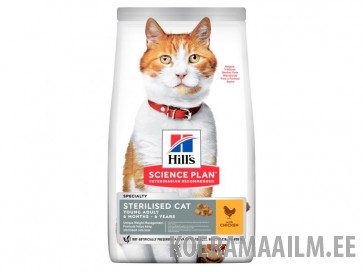 Hill's Science Plan Feline Young Adult Sterilised Cat kanaga 1.5kg