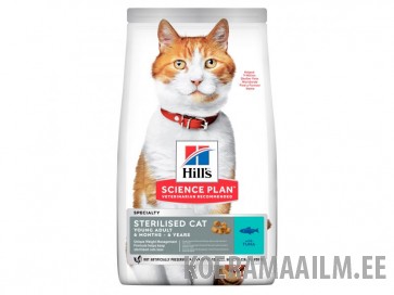 Hill's Science Plan Feline Young Adult Sterilised Cat tuunikalaga 300g