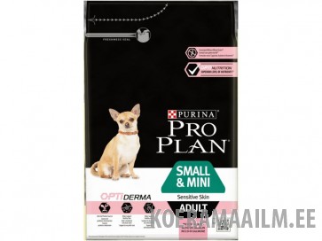 PRO PLAN Small&Mini Adult Sensitive Skin Salmon 3kg