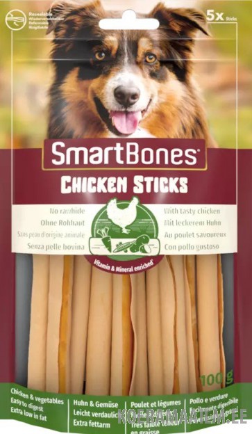 SmartBones Chicken Sticks 5 tk