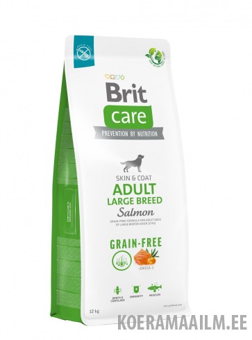Brit Care Grain-Free Adult Large Breed Salmon koeratoit 12kg