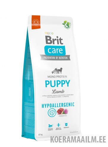 Brit Care Hypoallergenic Puppy Lamb koeratoit 12kg