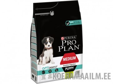 PRO PLAN Medium Puppy Sensitive Digestion Lamb 3kg 