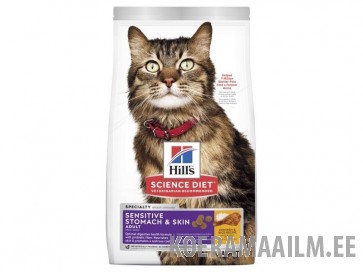 Hill's Science Plan™ Feline Adult Sensitive Stomach & Skin Chicken 1,5 kg