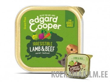 Edgard Cooper Konserv Adult Koer Lammas/Veis 150G