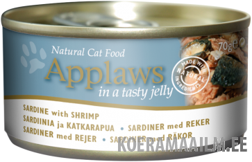 Applaws Cat Konserv Sardine&Shrimp Jelly 70g