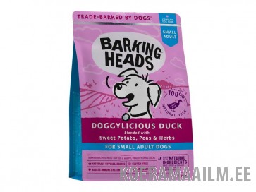 BARKING HEADS kuivtoit koertele Doggylicious väike tõug 4 kg