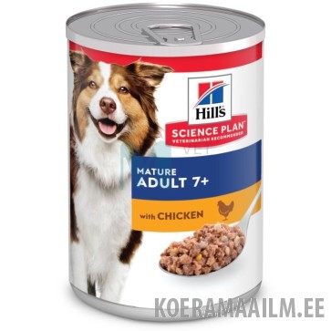 Hill's Science Plan koera konserv mature kana 370g (Parim enne 08.2025)