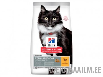Hill's Science Plan Feline Mature Adult 7+ Sterilised Cat kanaga 0.3kg