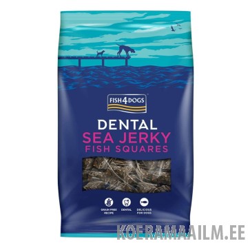 Fish4Dogs koera maius Sea Jerky Squares 115 g