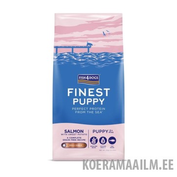 Fish4Dogs kutsika täissööt lõhe väike graanul 6 kg