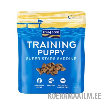 Fish4Dogs kutsika maius Superstars Sardine Training 150 g