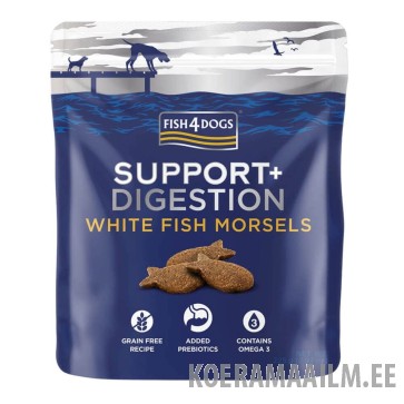 Fish4Dogs koera maius White Fish Morsels Digestion 225 g