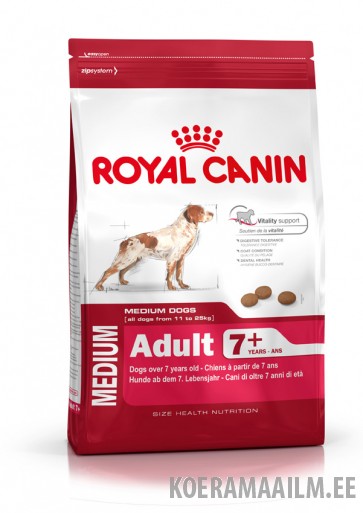 Royal Canin MEDIUM Adult 7+ 4kg