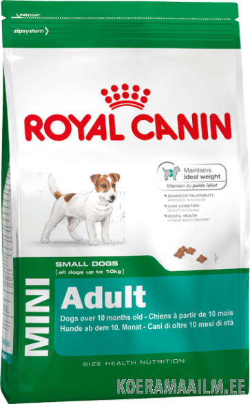 Royal Canin Mini Adult 8kg + 1 kg TASUTA!