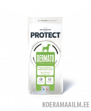 Protect Dermato nahaprobleemidega koerte kuivtoit 12kg 