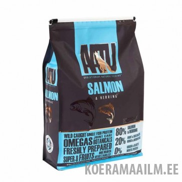 Aatu kuivtoit koertele 80/20 Salmon 1,5 kg