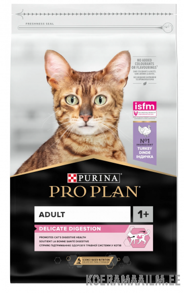 PRO PLAN Cat Delicate kalkuni ja riisiga 10 kg