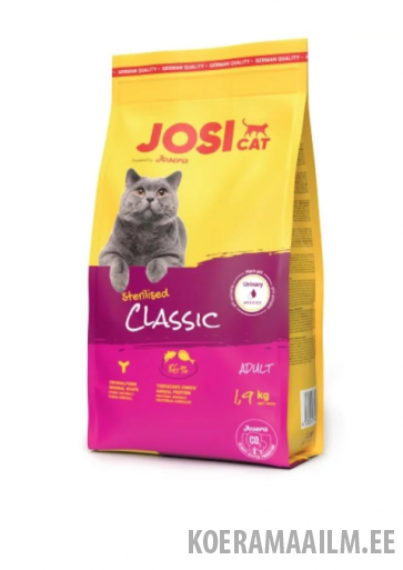 Josera JosiCat Sterilised Classic 18kg