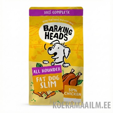 BARKING HEADS KUIVTOIT KOERTELE FAT DOG SLIM 12KG