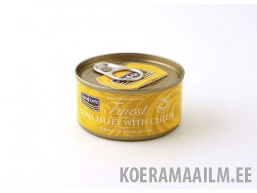 Fish4Cats kassikonserv Tuna Fillet with Cheese 70g