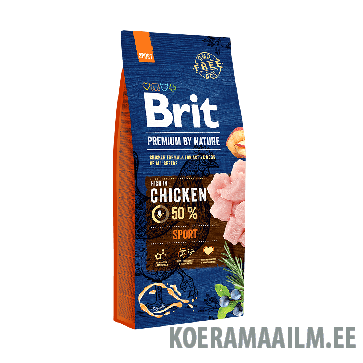 Brit Premium by Nature Sport koeratoit 15 kg