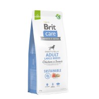 Brit Care Sustainable Adult Large Breed Chicken & Insect koeratoit 12kg