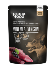 PrimaDog Mini Meal eine hirvelihaga 85g