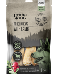 PrimaDog Rough Chews närimiskont lammas-jõhvikas L,13.5cm,140g