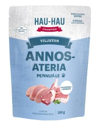 Hau Hau Champion Teraviljavaba eine kutsikatele kalkun-lammas 150g