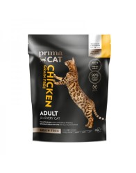PrimaCat GrainFree täistoit kanalihaga täiskasvanud kassidele 1,4 kg