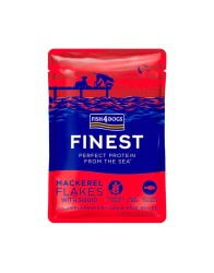 Fish4Dogs koera einekotike Finest Flakes makrell ja kalmaar 100 g 1 tk