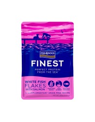 Fish4Dogs koera einekotike Finest Flakes valge kala ja lõhe 100 g 1 tk