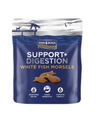 Fish4Dogs koera maius White Fish Morsels Digestion 225 g