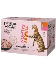 PrimaCat Classic multipakk steriliseeritud kassidele 12x85g