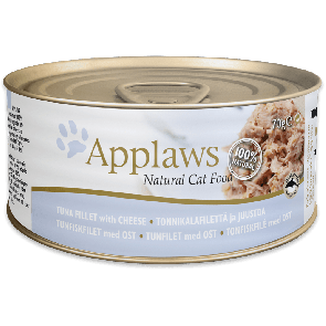 Applaws Cat konserv Tuna Fillet with Cheese 70g