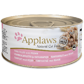 Applaws Cat konserv Tuna Fillet with Prawn 156g