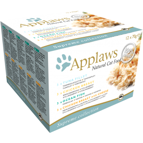 Applaws Cat konserv Selection Pack Supreme 12x70g
