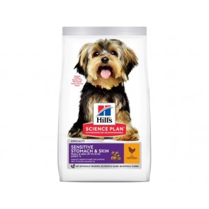 Hill's Science Plan Adult Smalll & Mini Sensitive Stomach & Skin with Chicken 3kg