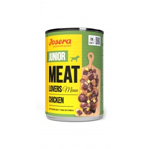Josera Meat Lovers JUNIOR Menu Chicken 6x400g konserv kutsikale