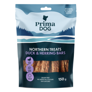 PrimaDog Northern Treats maius pardiliha-heeringa 150g